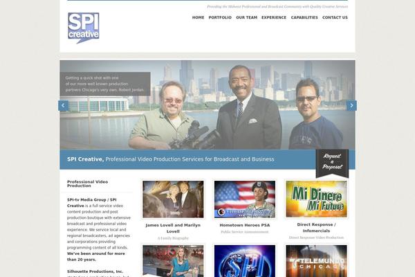Studeo theme site design template sample