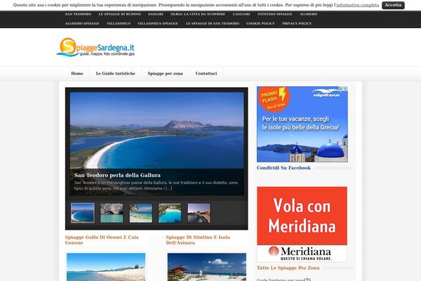 Broadcast theme site design template sample