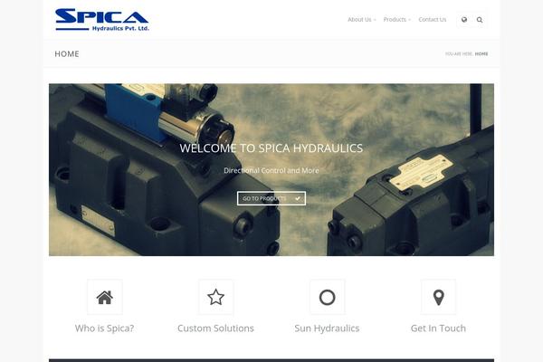 Slupy theme site design template sample