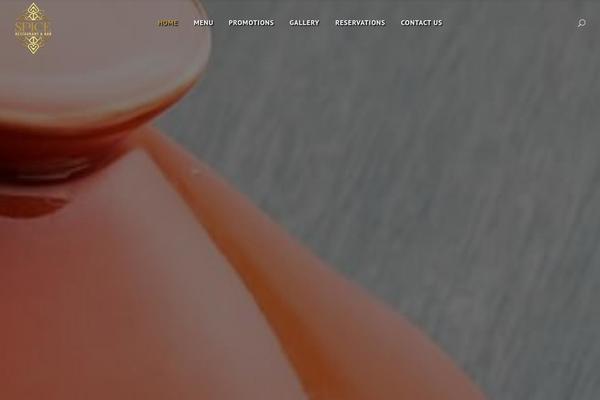Savory theme site design template sample