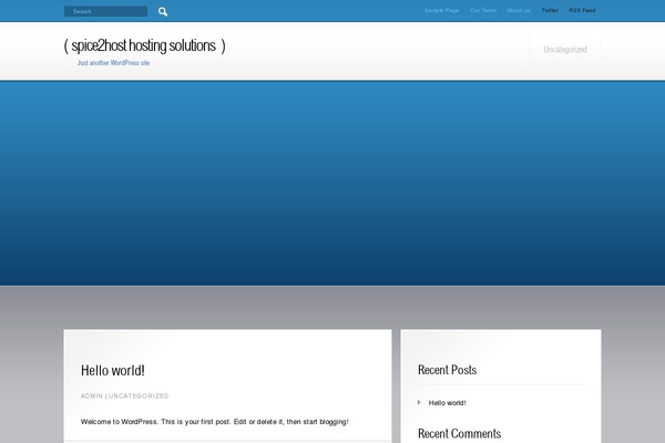 spice2host.com site used Kreativ