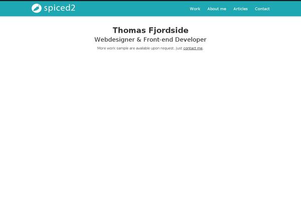 spiced2.com site used Basics
