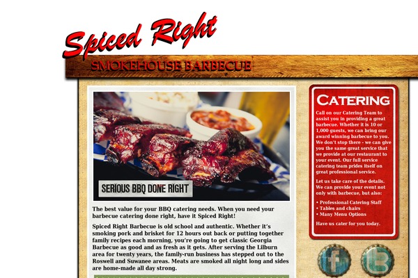 spicedright.com site used Starkers