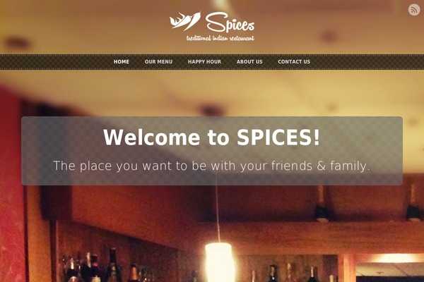 Sunrise theme site design template sample