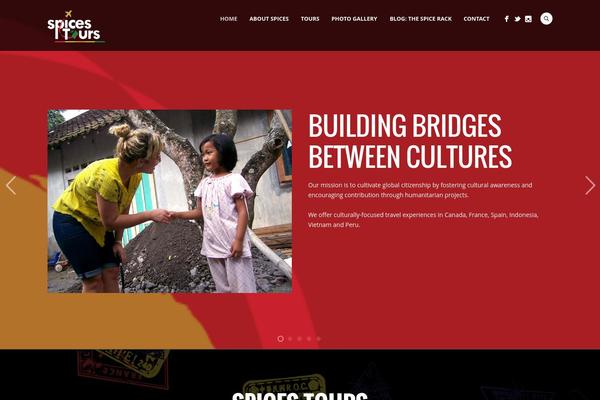 Porcelain theme site design template sample