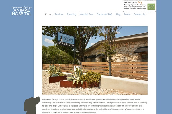 spicewoodanimalhospital.com site used Apparition
