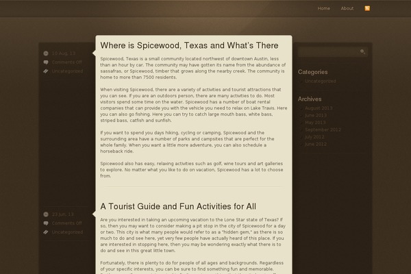 Freestyle theme site design template sample