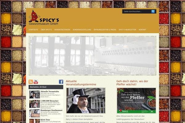 Triton theme site design template sample
