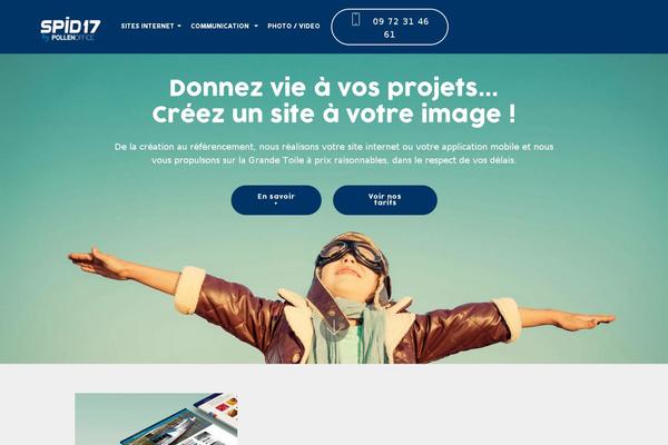 Finex theme site design template sample