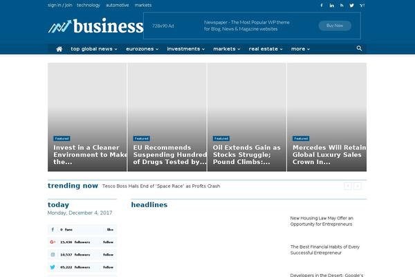 Weekly News theme site design template sample