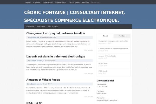 Site using WP Tab Widget plugin