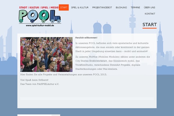 Pluto theme site design template sample