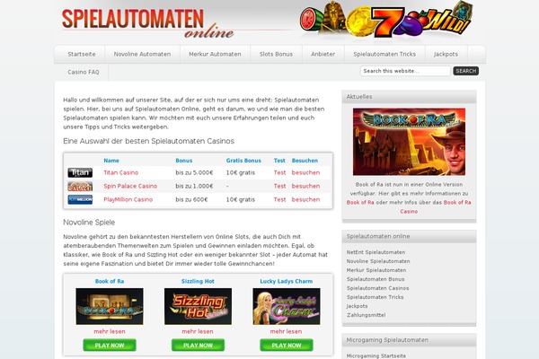 Hueman theme site design template sample