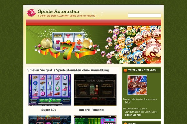 spieleautomaten.eu site used Css