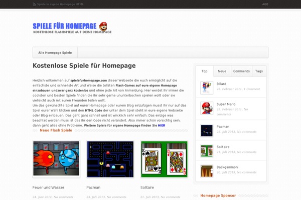 Repro theme site design template sample
