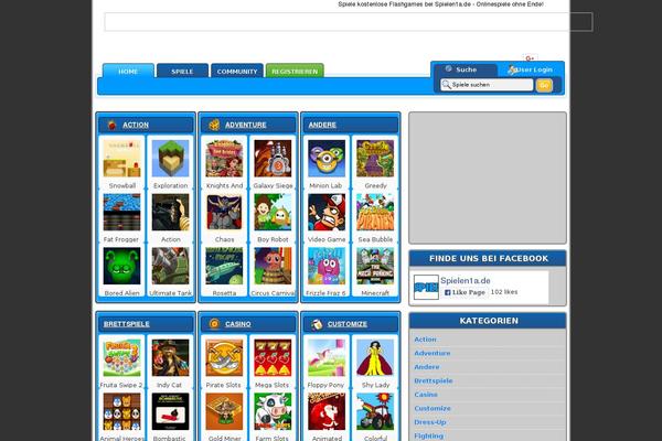 Site using Myscorespresenter plugin