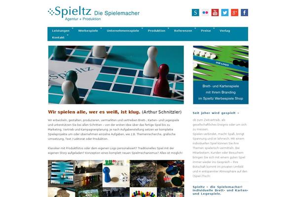 Origin theme site design template sample