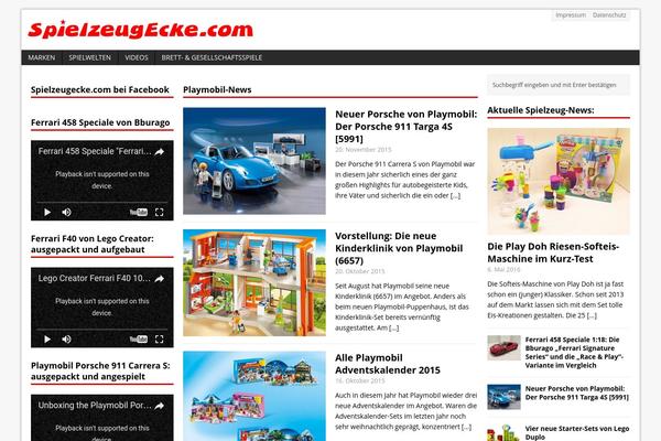 MH Magazine theme site design template sample