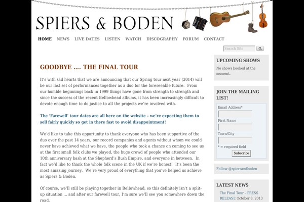 Weaver II theme site design template sample