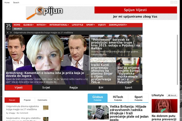 spn theme websites examples