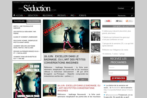 Site using MiniMax - Page Layout Builder plugin