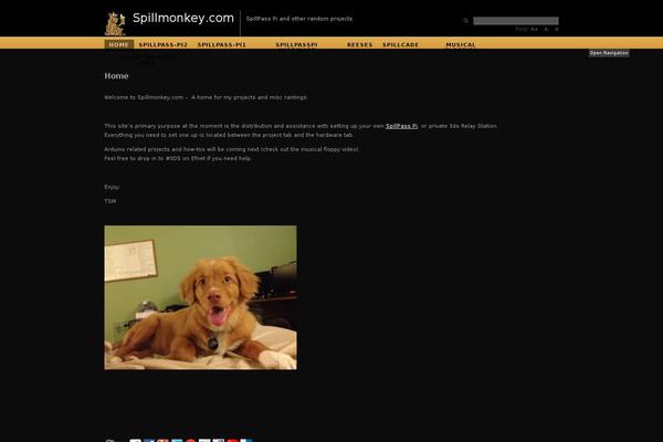 Site using Counterize plugin