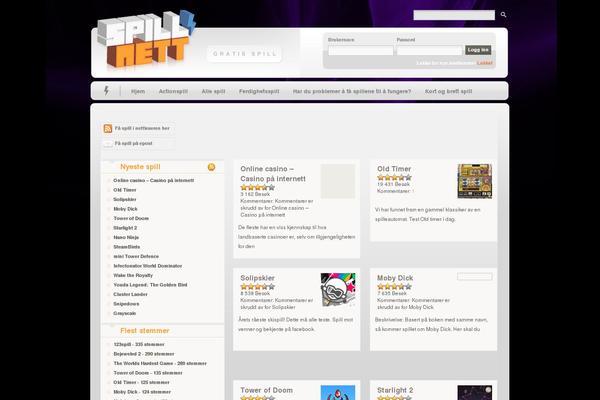 Site using SwfObj Plugin: for embedding Flash objects plugin