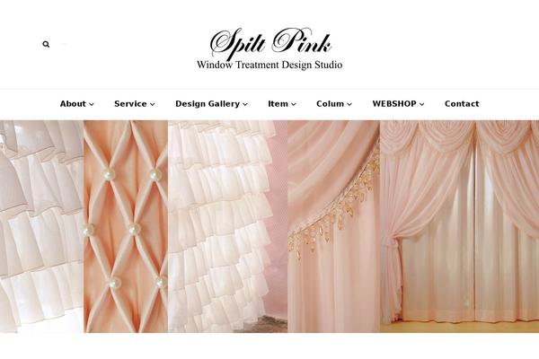 Blossom Fashion theme site design template sample