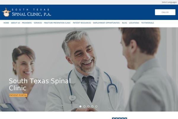 spinaldoc.com site used Responsive-childtheme-pro-child-theme
