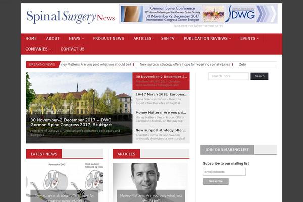 NovoMag theme site design template sample