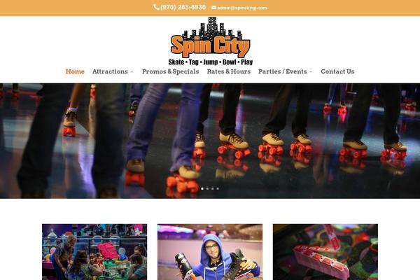 Divi theme site design template sample