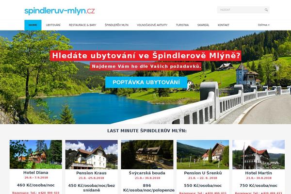Travelo theme site design template sample