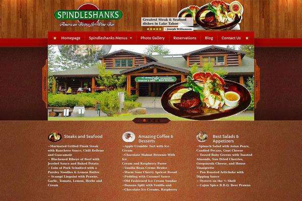 Bordeaux theme site design template sample