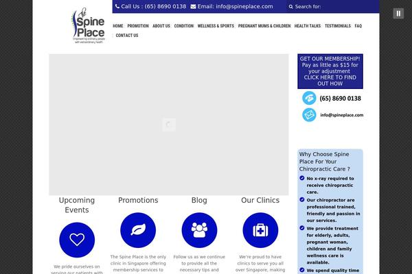 Divi theme site design template sample