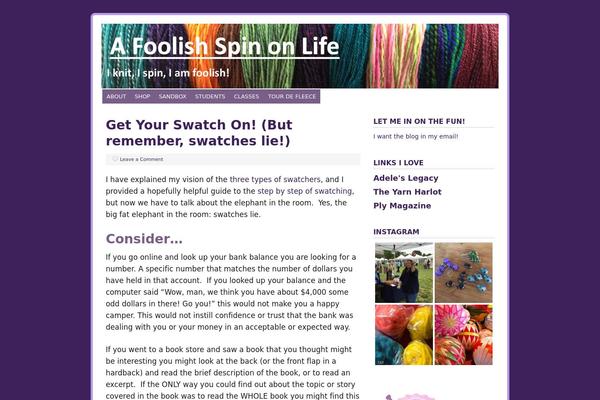 Site using Alpine PhotoTile for Instagram plugin