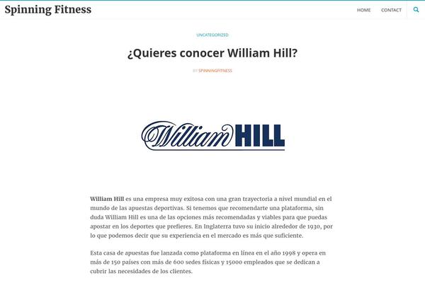 spinning-fitness.com site used Longform