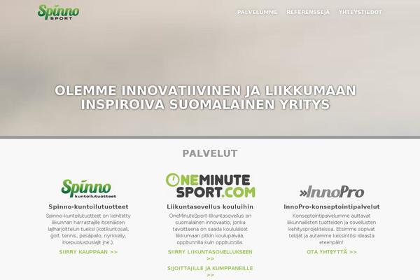 Site using pootle page builder plugin
