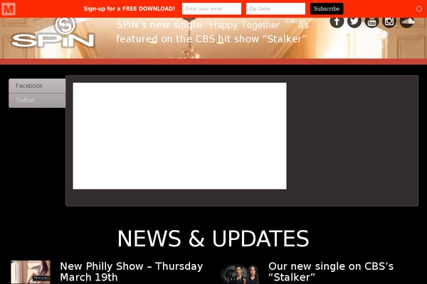 Music theme site design template sample