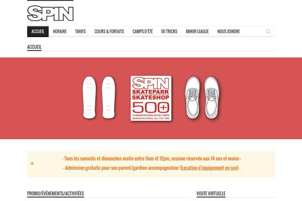 Orion theme site design template sample