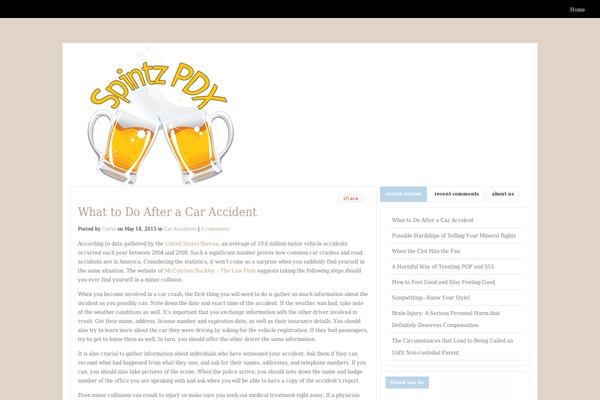 spintspdx.com site used Influx