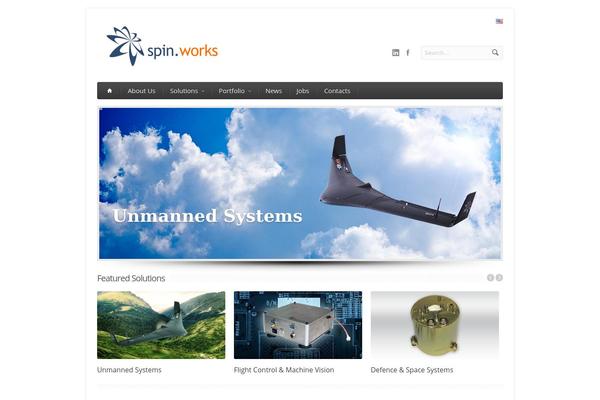 Aqua theme site design template sample