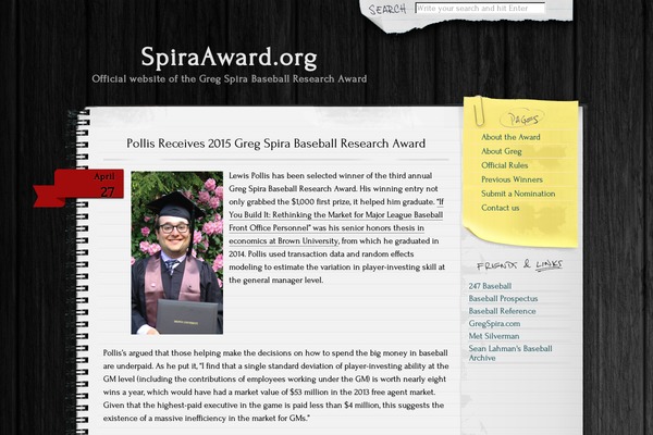Anarcho Notepad theme site design template sample