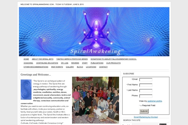 Site using Ephemeris plugin