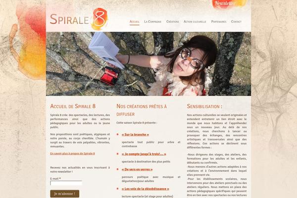 Bones theme site design template sample