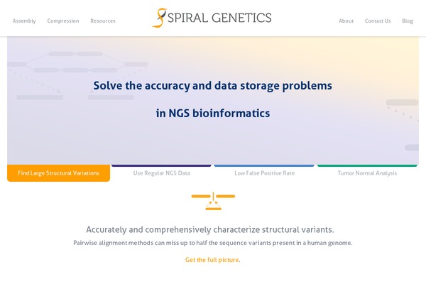 spiralgenetics.com site used Spg