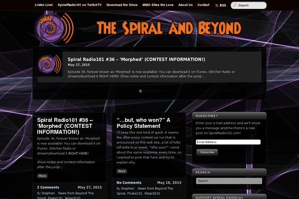 spiralradio101.com site used Wigi