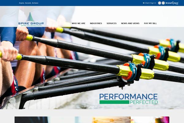 Aaika theme site design template sample