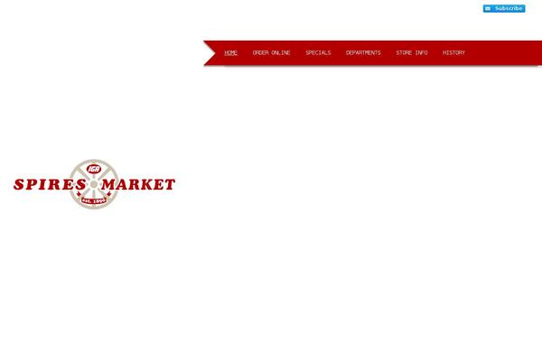 Napoli theme site design template sample
