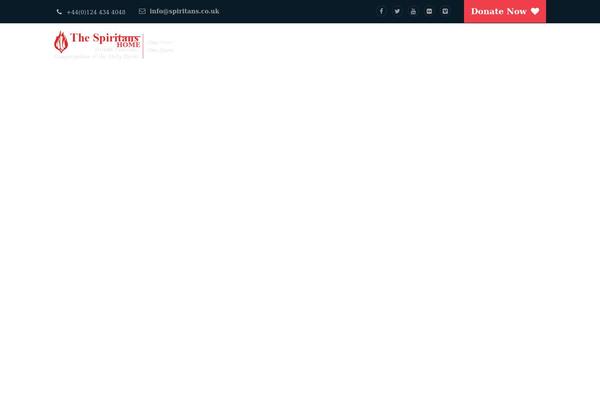 spiritans.co.uk site used Hearty