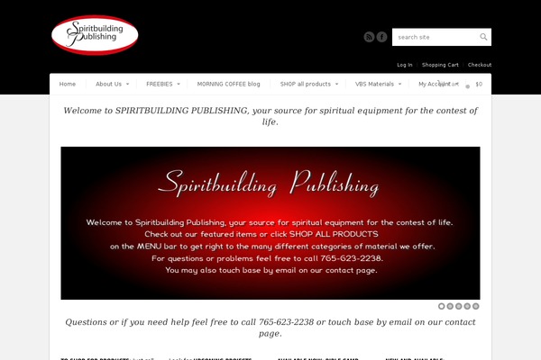 spiritbuilding.com site used Abundance